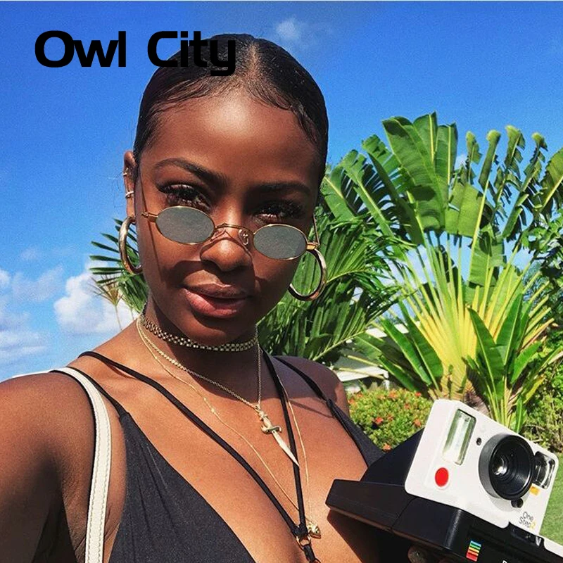 Owl City Vintage Sunglasses Women Small Round Sun Glasses Retro Ladies Sunglass Black Yellow Color Lens Eyewear Brand Designer
Owl City Vintage Sunglasses Women Small Round Sun Glasses Retro Ladies Sunglass Black Yellow Color Lens Eyewear Brand Designer