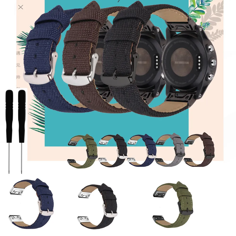 COMLYO Soft Nylon Band for Garmin Fenix 5X/Fenix 5/Forerunner 935/Instinct Strap Release Watch Band for Garmin Fenix 5S Watch
COMLYO Soft Nylon Band for Garmin Fenix 5X/Fenix 5/Forerunner 935/Instinct Strap Release Watch Band for Garmin Fenix 5S Watch