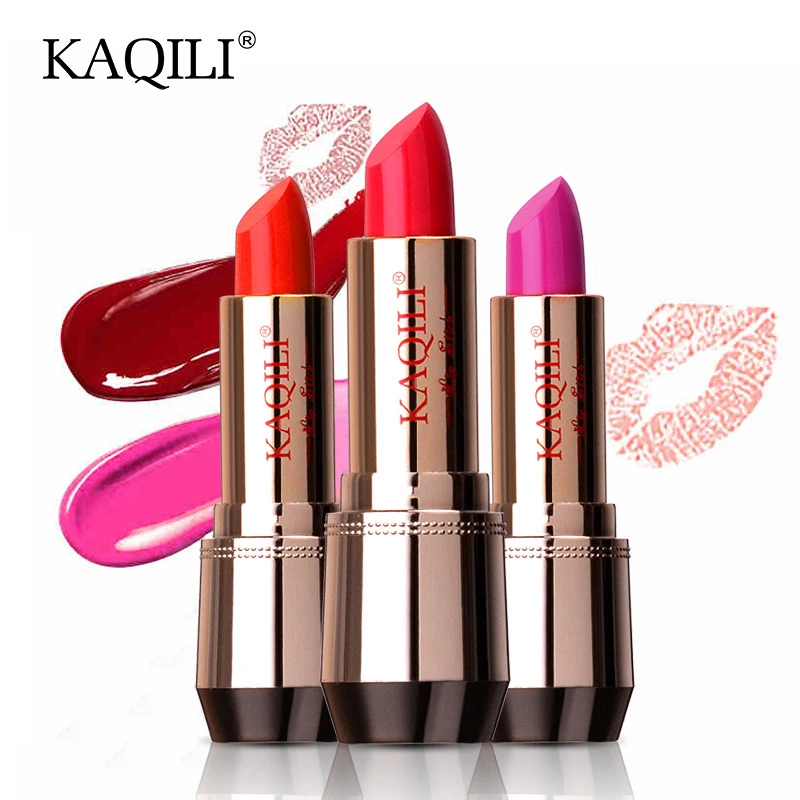 New Makeup Lips Moisturizer Long Lasting Waterproof Matte Lipstick Nude Pigments Nutritious Brand Lip Stick Cosmetics 
New Makeup Lips Moisturizer Long Lasting Waterproof Matte Lipstick Nude Pigments Nutritious Brand Lip Stick Cosmetics