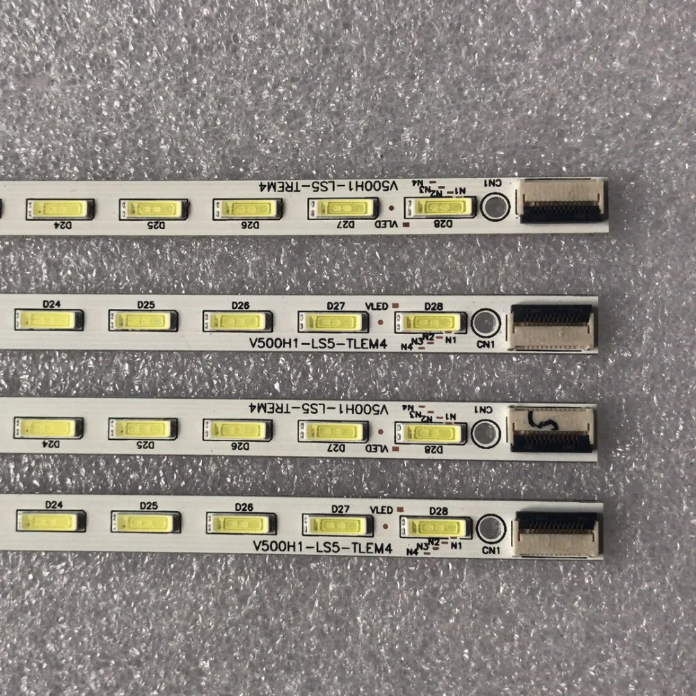 2 шт. новые 28LED полосы V500H1-LS5-TLEM4 V500H1-LS5-TREM4 для V500HK1-LS5 084577N32B 313 мм
2 шт. новые 28LED полосы V500H1-LS5-TLEM4 V500H1-LS5-TREM4 для V500HK1-LS5 084577N32B 313 мм
