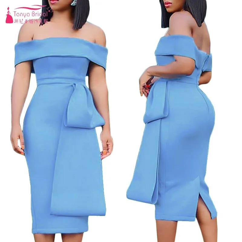 Off the Shoulder Graduation Dress Boat Neck Sheath Women Lady Cocktail Party Dress In Stock Real Dress Photo DQG954
Off the Shoulder Graduation Dress Boat Neck Sheath Women Lady Cocktail Party Dress In Stock Real Dress Photo DQG954