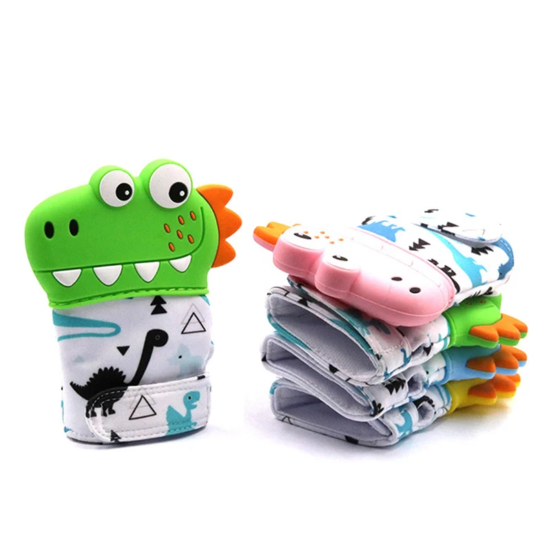 Baby Teething Gloves Child Sucking Fingers Thumb Cartoon Sound Silicone Toys Toddle Nursing Teether Mittens Newborn Dental Care
Baby Teething Gloves Child Sucking Fingers Thumb Cartoon Sound Silicone Toys Toddle Nursing Teether Mittens Newborn Dental Care