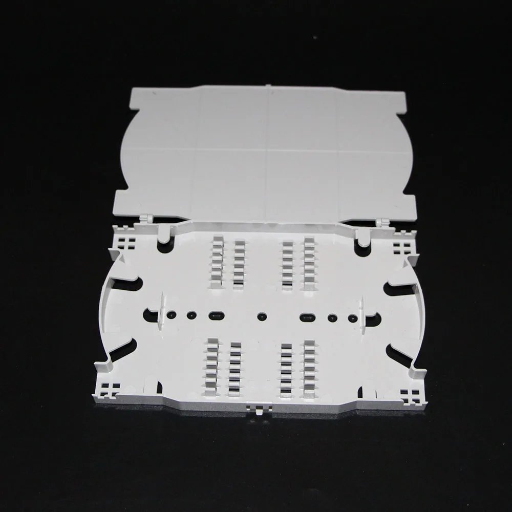 10 Pieces 24 Cords Optical Fiber Splice Tray FTTH Fusion Tray with Cover used in Fiber Closure,Distribution Box
10 Pieces 24 Cords Optical Fiber Splice Tray FTTH Fusion Tray with Cover used in Fiber Closure,Distribution Box