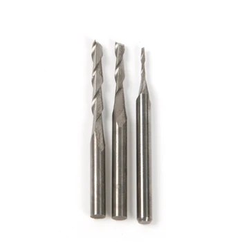 Fixmee 1.0mm 2.0mm 2.5mm Two Flute PVC Spiral End Mill Cutter Router Bit 1/8'' 3.175mm
Fixmee 1.0mm 2.0mm 2.5mm Two Flute PVC Spiral End Mill Cutter Router Bit 1/8'' 3.175mm