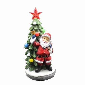 Traditional Resin Decorated Christmas Tree with LED Light Music and Santa Figurine Christmas Desktop Decor Holiday Gift
Traditional Resin Decorated Christmas Tree with LED Light Music and Santa Figurine Christmas Desktop Decor Holiday Gift