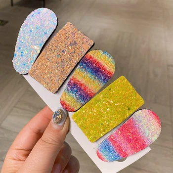 Korea Colorful Sequins Barrettes Sweet Girl BB Hair Clip Fashion All Match Hair Accessories Headwear Street Glittering Hair Pin
Korea Colorful Sequins Barrettes Sweet Girl BB Hair Clip Fashion All Match Hair Accessories Headwear Street Glittering Hair Pin