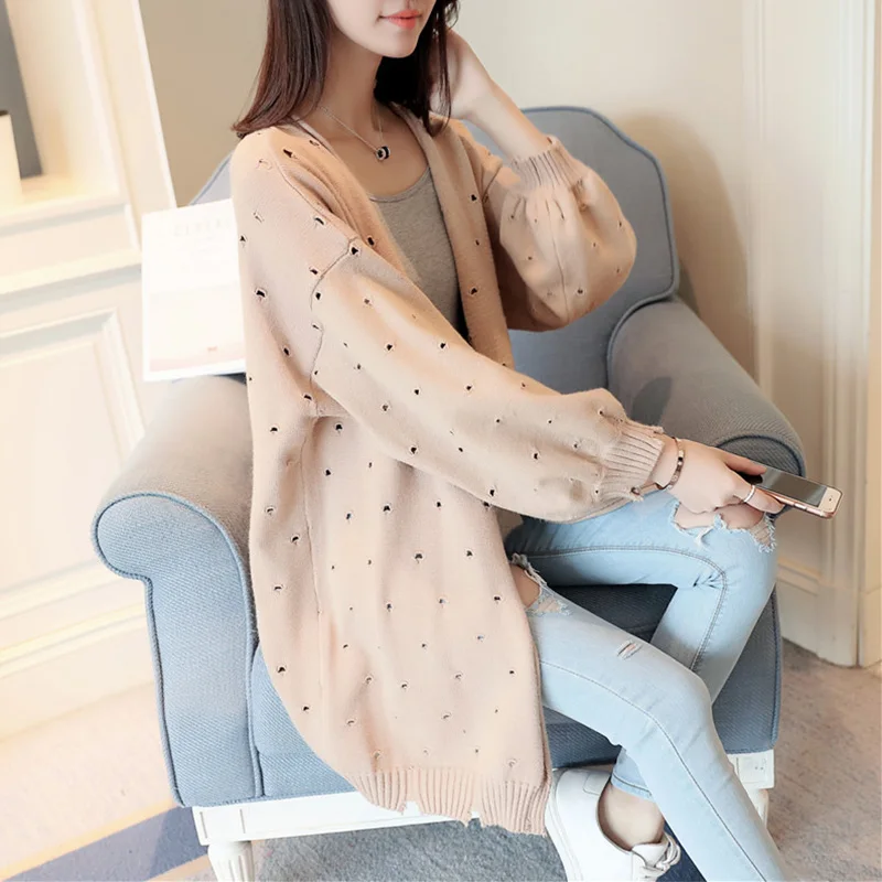2019 New Fashion Printed Long Knitted Cardigan coat Women Spring autumn Puff sleeve Knit shawl coat cc545
2019 New Fashion Printed Long Knitted Cardigan coat Women Spring autumn Puff sleeve Knit shawl coat cc545