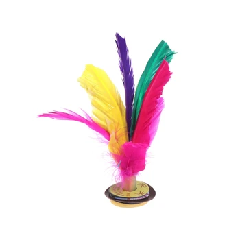 Multi-color China Goose Feather Shuttlecock Jianzi Footbal Foot Kick Handwheel Fancy Fitness
Multi-color China Goose Feather Shuttlecock Jianzi Footbal Foot Kick Handwheel Fancy Fitness