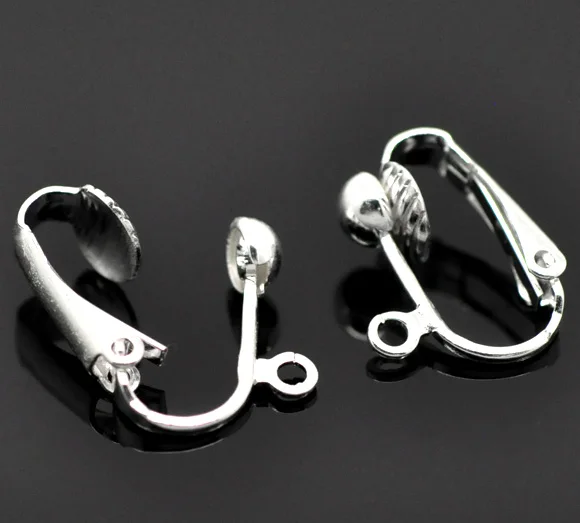 DoreenBeads Copper Earring Components Clips Earring Findings Silver color 16mm( 5/8") x 13mm( 4/8"), 2 Pieces 2017 new
DoreenBeads Copper Earring Components Clips Earring Findings Silver color 16mm( 5/8") x 13mm( 4/8"), 2 Pieces 2017 new