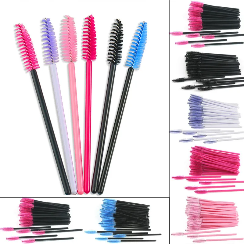 Eyelash Extension Disposable Eyebrow brush Mascara Wand Applicator Spoolers Eye Lashes Cosmetic Brushes Set makeup tools
Eyelash Extension Disposable Eyebrow brush Mascara Wand Applicator Spoolers Eye Lashes Cosmetic Brushes Set makeup tools
