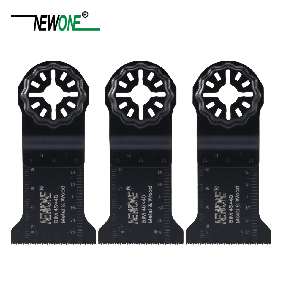 NEWONE 45*40mm Starlock Wide BIM Saw Blades fit Power Oscillating Tools for Wood Metal Cut Remove Nails and more
NEWONE 45*40mm Starlock Wide BIM Saw Blades fit Power Oscillating Tools for Wood Metal Cut Remove Nails and more