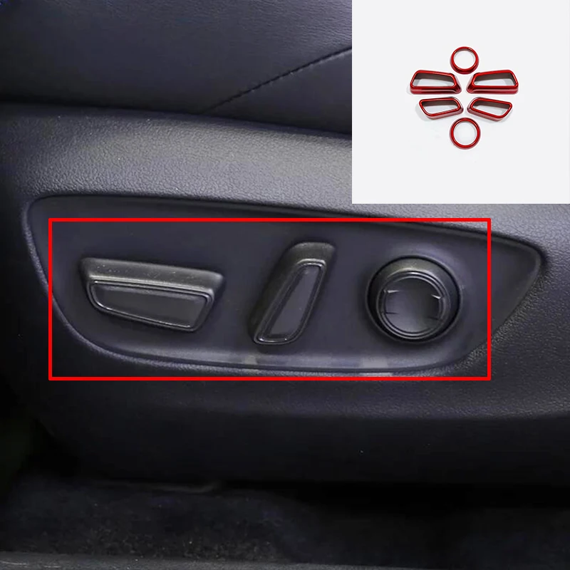 For Toyota RAV4 2019 ABS Plastic STYLE Accessories Car Seat adjustment Switch Cover Trim 6pcs
For Toyota RAV4 2019 ABS Plastic STYLE Accessories Car Seat adjustment Switch Cover Trim 6pcs