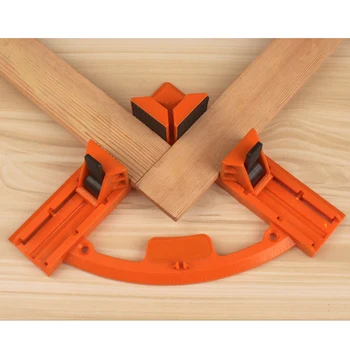 90 Degree Right Angle Clamp 95mm Reinforced Fixed Picture Frame Clip DIY Glass Clamp Woodworking Hand Tool
90 Degree Right Angle Clamp 95mm Reinforced Fixed Picture Frame Clip DIY Glass Clamp Woodworking Hand Tool