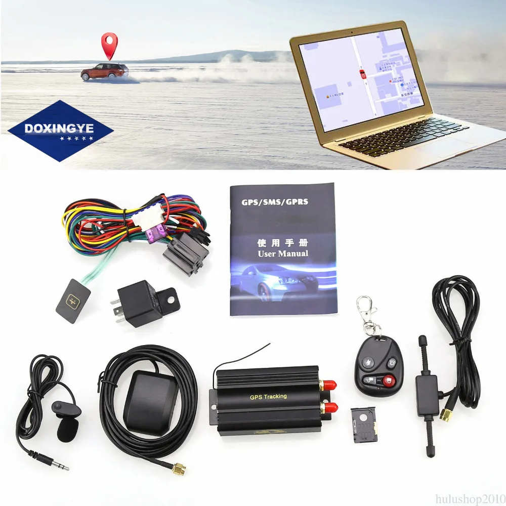 DOXINGYE TK103B Car GPS Tracker System GPS / GSM / GPRS Car Vehicle Tracker Locator with SIM SD Card Anti-theft warning
DOXINGYE TK103B Car GPS Tracker System GPS / GSM / GPRS Car Vehicle Tracker Locator with SIM SD Card Anti-theft warning