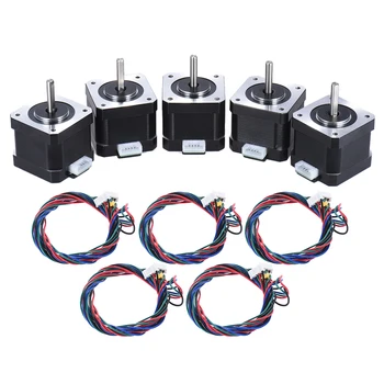 Anet Stepping Motor Nema 17 Stepper Stepping Motor Drive Control with 90cm Lead Cable 3D Printer/CNC Accessory Replacement
Anet Stepping Motor Nema 17 Stepper Stepping Motor Drive Control with 90cm Lead Cable 3D Printer/CNC Accessory Replacement