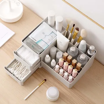 Makeup Organizer Makeup Storage Box Cosmetic Case With Drawer Jewelry Container Storage Rack Shelf Desktop Organizer
Makeup Organizer Makeup Storage Box Cosmetic Case With Drawer Jewelry Container Storage Rack Shelf Desktop Organizer