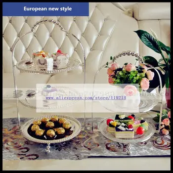 1 PCS Silver plated three-layer afternoon tea snack rack West point tray baking dessert cake rack paper cup cake plate
1 PCS Silver plated three-layer afternoon tea snack rack West point tray baking dessert cake rack paper cup cake plate