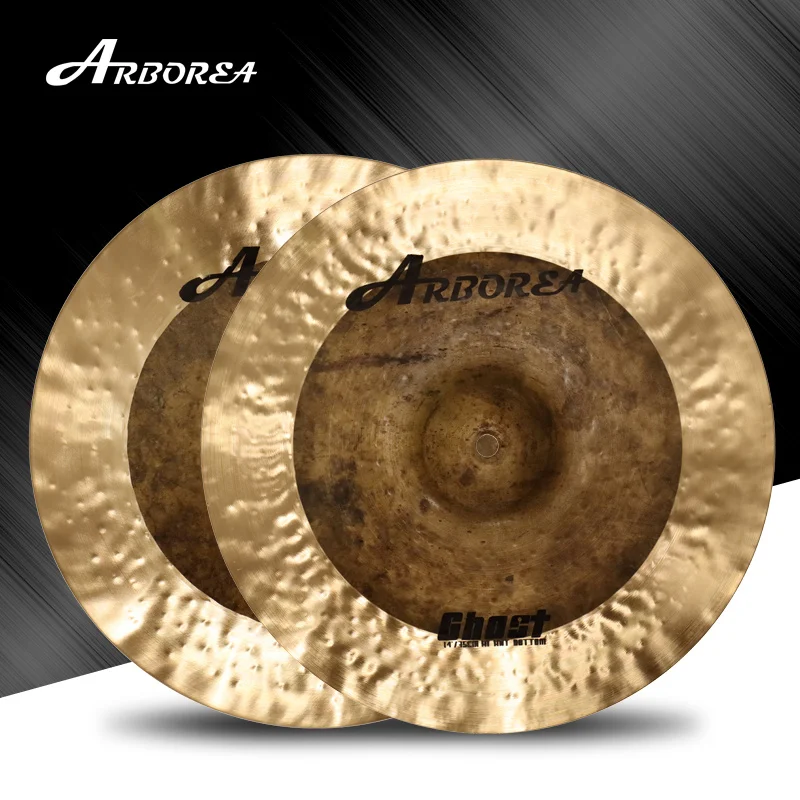 Arborea cymbals Ghost Set 14"hihat+18''crash+19''crash+21''ride with carrying bag
Arborea cymbals Ghost Set 14"hihat+18''crash+19''crash+21''ride with carrying bag