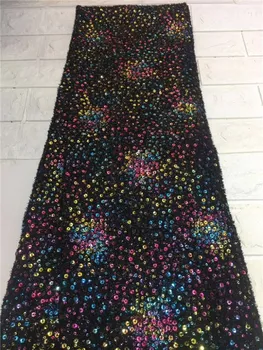 Hot sales African Net Lace Fabric, High Quality Elegant Sequins Nigerian Wedding Lace Fabrics 5Yards Sequins French Tulle lace
Hot sales African Net Lace Fabric, High Quality Elegant Sequins Nigerian Wedding Lace Fabrics 5Yards Sequins French Tulle lace