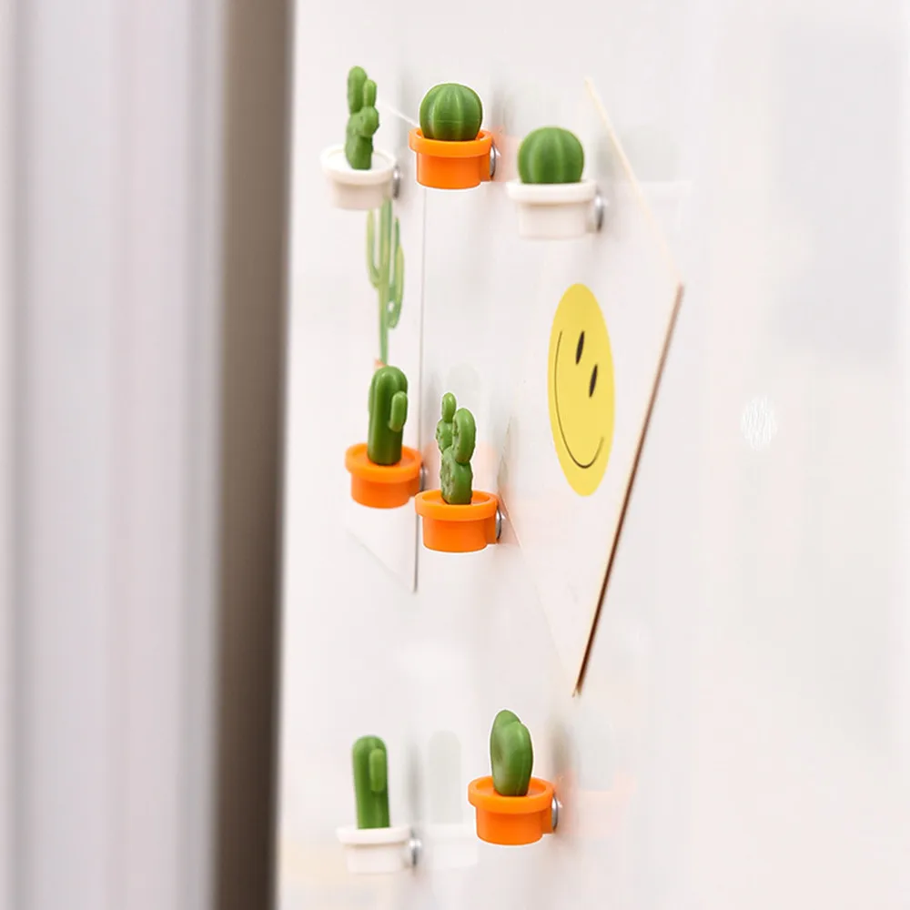 6pcs Cute Succulent Plant Magnet Button Cactus Refrigerator Message Sticker Magnet Sticker Refrigerator Toy Home Decoration
6pcs Cute Succulent Plant Magnet Button Cactus Refrigerator Message Sticker Magnet Sticker Refrigerator Toy Home Decoration