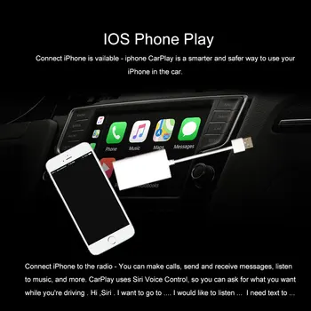 External IOS phone play for car dvd player supporting IOS system connect with iPhone to car headunit
External IOS phone play for car dvd player supporting IOS system connect with iPhone to car headunit