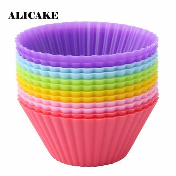Silicone Cake Mold Reusable for Muffin Cupcakes Cookie Form Tray Baking Pastry Cup Cake Decorating Tools Mould Bakery Bakeware
Silicone Cake Mold Reusable for Muffin Cupcakes Cookie Form Tray Baking Pastry Cup Cake Decorating Tools Mould Bakery Bakeware