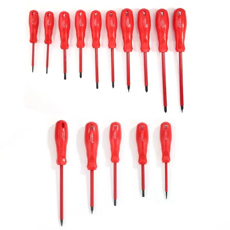 Manual Screw Driver Repair Hand Tool Phillips/Slotted Insulated Screwdriver Multi-use Screwdriver Security Insulated Screwdriver
Manual Screw Driver Repair Hand Tool Phillips/Slotted Insulated Screwdriver Multi-use Screwdriver Security Insulated Screwdriver