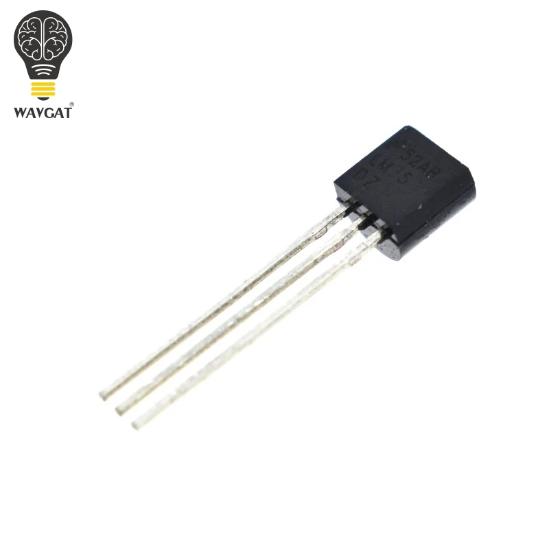 Integrated Circuit LM35DZ TO-92 LM35 Precision Centigrade Temperature Sensor For IC Low Impedance
Integrated Circuit LM35DZ TO-92 LM35 Precision Centigrade Temperature Sensor For IC Low Impedance
