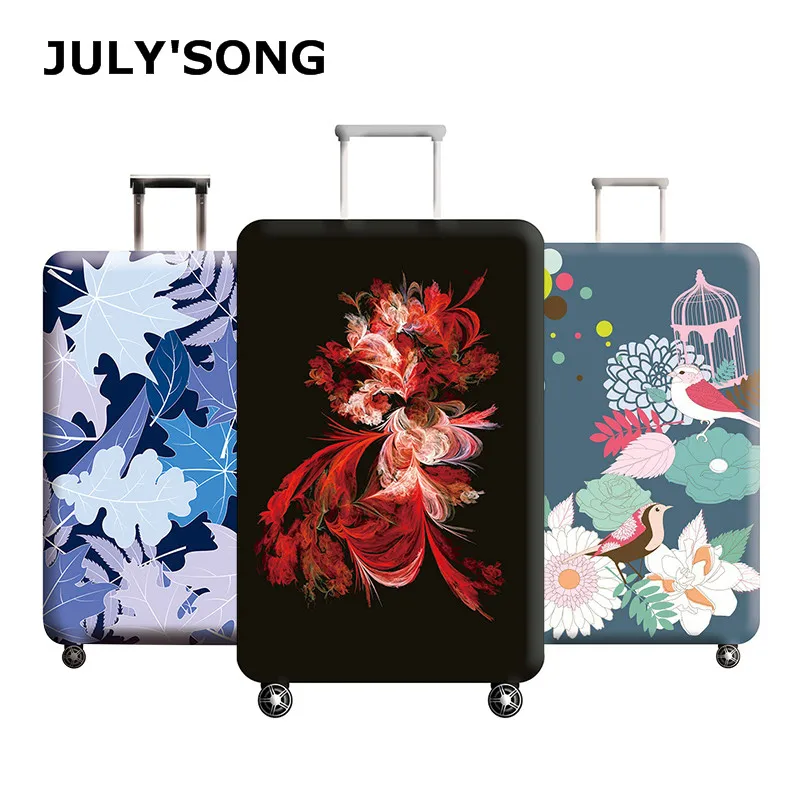 JULY'S SONG Plum Flower Travel Luggage Cover Bird Pattern Women's Trolley Suitcase Cover Travel Suitcase Case Protect Dust Case
JULY'S SONG Plum Flower Travel Luggage Cover Bird Pattern Women's Trolley Suitcase Cover Travel Suitcase Case Protect Dust Case