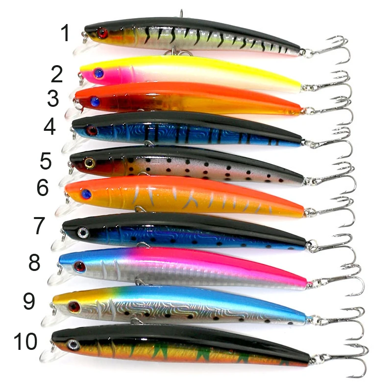 Hot Sell 1PCS 11.5cm/11.2g Bionic Bait Fishing Lures Minoan Artificial Plastic Fake Fishing Bait Outdoor Fishing Accessories
Hot Sell 1PCS 11.5cm/11.2g Bionic Bait Fishing Lures Minoan Artificial Plastic Fake Fishing Bait Outdoor Fishing Accessories