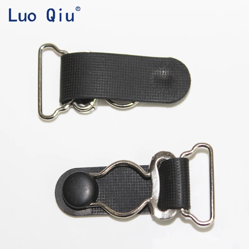 Luo Qiu 500 pcs/lot 20MM Plastic Black Corset Leg Garter Belt Clip Hooks Suspender Ends Hosiery Stocking Grips suspender clips
Luo Qiu 500 pcs/lot 20MM Plastic Black Corset Leg Garter Belt Clip Hooks Suspender Ends Hosiery Stocking Grips suspender clips