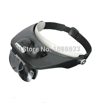 Free Shipping Magnification 1.2X 1.8X 2.5X 3.5X Light Head Magnifier Glass With 2 LED Lamps Headband Magnifier
Free Shipping Magnification 1.2X 1.8X 2.5X 3.5X Light Head Magnifier Glass With 2 LED Lamps Headband Magnifier
