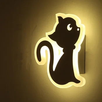 Children's Bedroom Wall Light 12W Modern Home Lighting Creative Aisle Staircase Lamps Personality Pet Cat Bed Led Wall Lamp
Children's Bedroom Wall Light 12W Modern Home Lighting Creative Aisle Staircase Lamps Personality Pet Cat Bed Led Wall Lamp