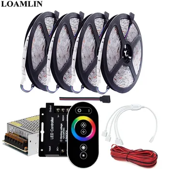 5M 10M 15M 20M RGB Led Strip Light 5050SMD 30Leds/m Touch Remote RGB Led Controller DC12 Led Transformer Adapter Kit
5M 10M 15M 20M RGB Led Strip Light 5050SMD 30Leds/m Touch Remote RGB Led Controller DC12 Led Transformer Adapter Kit