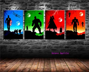 The Avengers DC Vs Marvel 4 Panel Wall Art Oil Painting Poster Canvas Painting Print Pictures for Living Room Home Decor 129
The Avengers DC Vs Marvel 4 Panel Wall Art Oil Painting Poster Canvas Painting Print Pictures for Living Room Home Decor 129