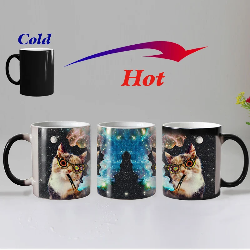 New cute cat mugs Magic Ceramic Mug Heat Sensitive Color Change Coffee Tea Mug Cup supprised gift
New cute cat mugs Magic Ceramic Mug Heat Sensitive Color Change Coffee Tea Mug Cup supprised gift