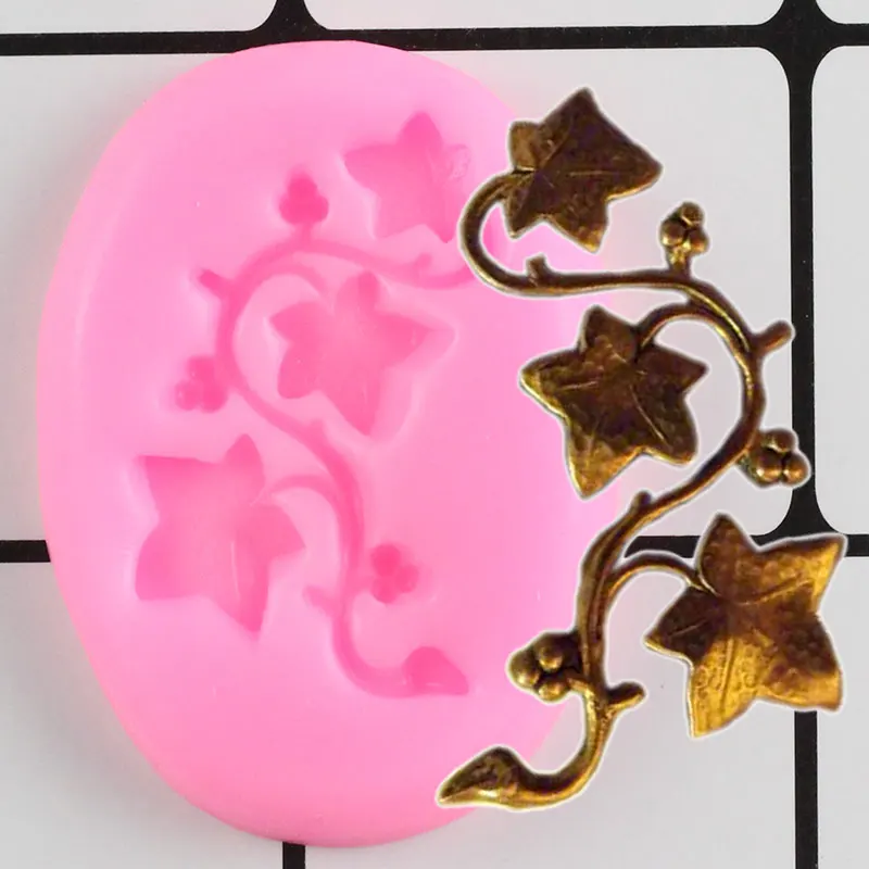 3D Ivy Vine Cake Border Silicone Mold Leaves Cupcake Fondant Molds DIY Cake Decorating Tools Candy Clay Chocolate Gumpaste Mould
3D Ivy Vine Cake Border Silicone Mold Leaves Cupcake Fondant Molds DIY Cake Decorating Tools Candy Clay Chocolate Gumpaste Mould