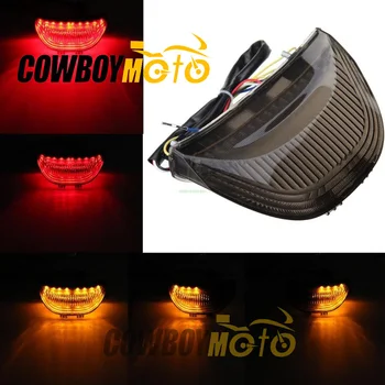 Smoked Motorcycle Rear Tail Light Brake Turn Signals Integrated LED Light For Honda CBR600RR CBR 600RR 2003 2004 2005 2006 03-06
Smoked Motorcycle Rear Tail Light Brake Turn Signals Integrated LED Light For Honda CBR600RR CBR 600RR 2003 2004 2005 2006 03-06