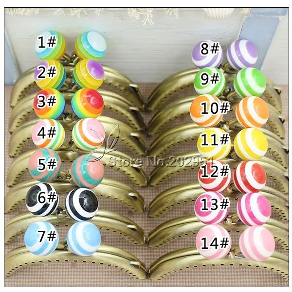 Ita Bag Accessory - 10 Lollipop and Bead Frame Semicircle 1 - Ita Bag World - Ita Bag World