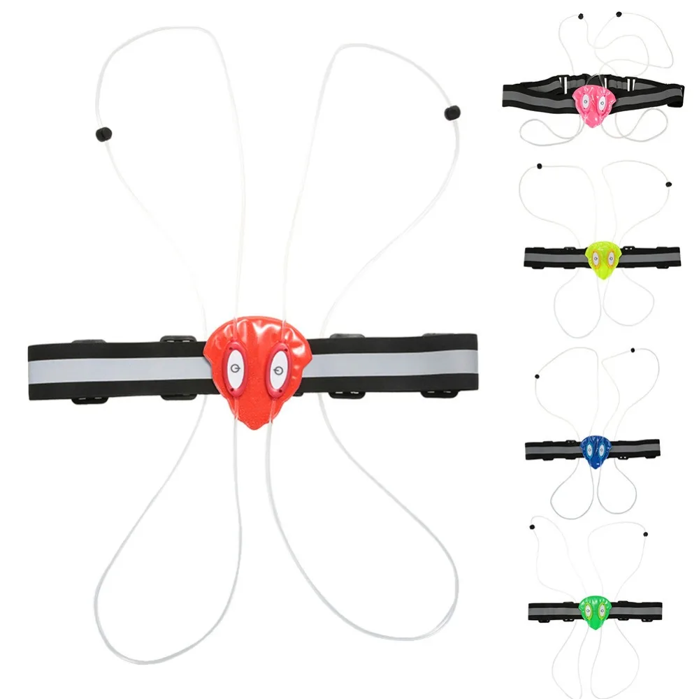 Outdoor Illuminated Reflective Cycling Vest Belt Unisex (4)