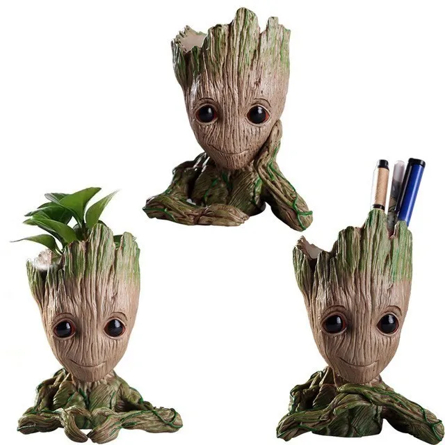 Grut Baby Groot Flowerpot Planter Pot Action Figures Cute Model Kawaii Twig Guardians Vessel Antistress Tree
Grut Baby Groot Flowerpot Planter Pot Action Figures Cute Model Kawaii Twig Guardians Vessel Antistress Tree