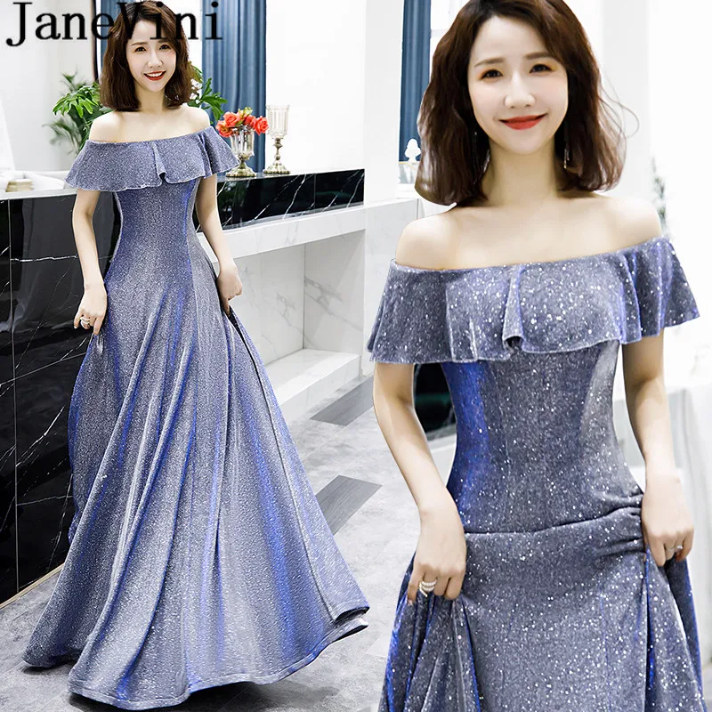 JaneVini 2019 Blingbling Women Evening Dress Elegant Jurk Lang Long Party Dresses Off Shoulder Shiny Arabic Ladies Prom Gowns
JaneVini 2019 Blingbling Women Evening Dress Elegant Jurk Lang Long Party Dresses Off Shoulder Shiny Arabic Ladies Prom Gowns