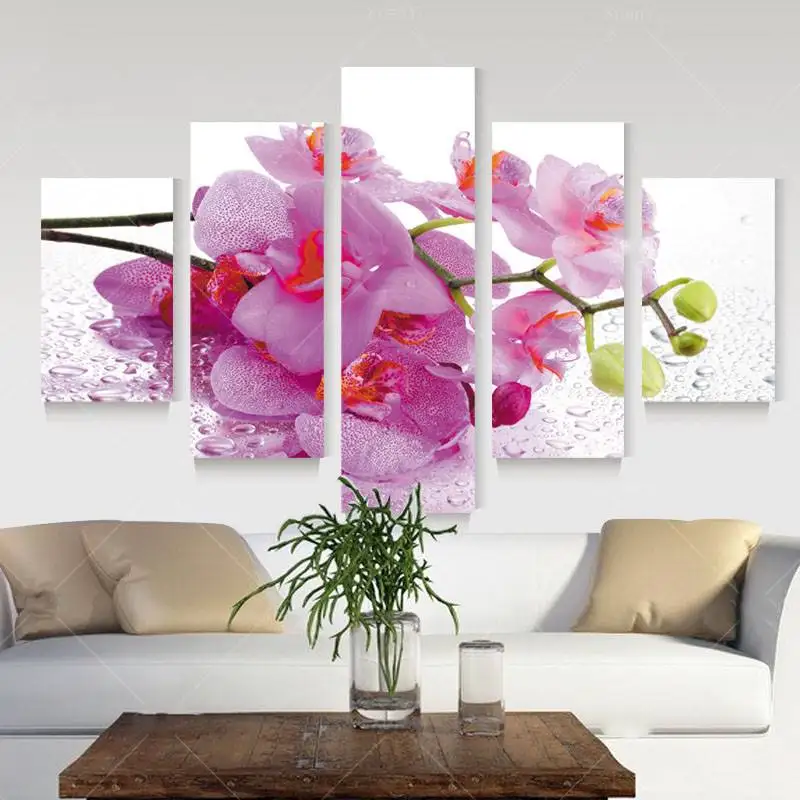 5 Piece Canvas Art Pink Flowers Wall Art Picture Modern Home Decoration Living Room Art Paintings Canvas Print No Frame Pr1172
5 Piece Canvas Art Pink Flowers Wall Art Picture Modern Home Decoration Living Room Art Paintings Canvas Print No Frame Pr1172