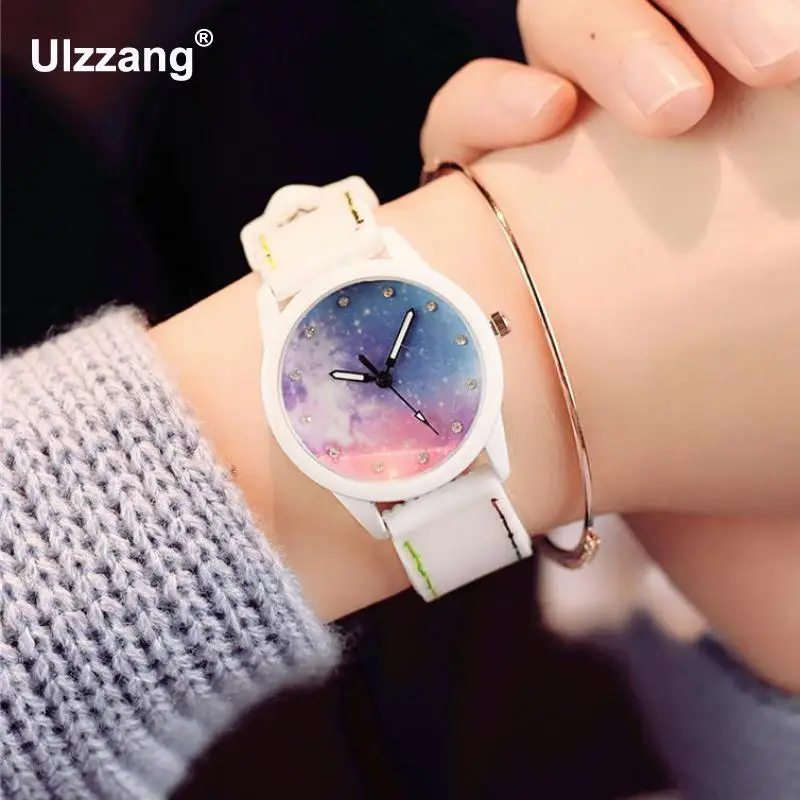 Fashion Unique Fantasy Starry Sky Women Quartz Watches Dream Lovely Cute Rubble Girls Cool Wristwatch Students Trendy Clock Hour
Fashion Unique Fantasy Starry Sky Women Quartz Watches Dream Lovely Cute Rubble Girls Cool Wristwatch Students Trendy Clock Hour
