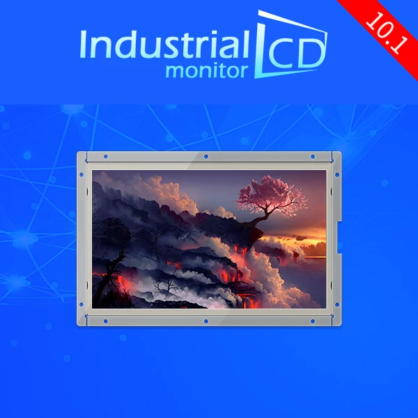 Лидер продаж! 10.1 дюймов широкоформатный монитор TFT с HDMI "промышленный ТВ 1024*600