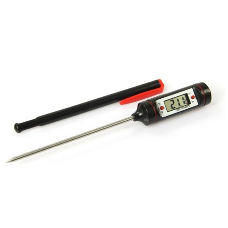 Hoomall 1PC Black Liquid Oil Water Thermometer Stainless Steel Barbecue Thermometer Kitchen Tools Thermometer Gadgets 15*7cm
Hoomall 1PC Black Liquid Oil Water Thermometer Stainless Steel Barbecue Thermometer Kitchen Tools Thermometer Gadgets 15*7cm