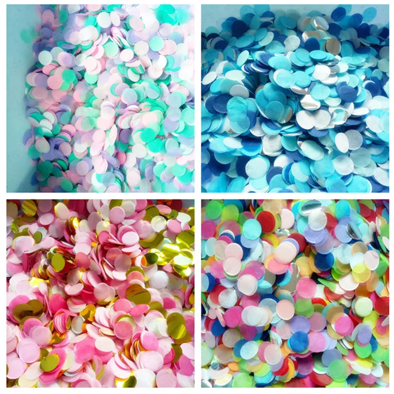 1bag 2.5cm Round Sprinkles Tissue Paper Confetti Event Wedding Birthday Party Table Transparent Clear Balloon Decorations
1bag 2.5cm Round Sprinkles Tissue Paper Confetti Event Wedding Birthday Party Table Transparent Clear Balloon Decorations