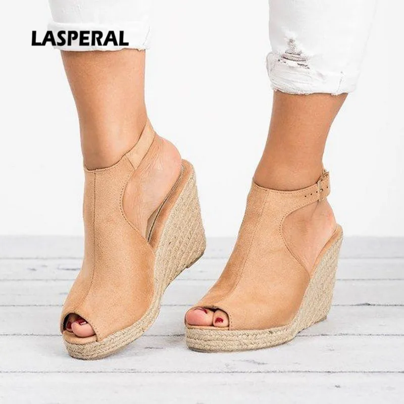 LASPERAL Sandals Platform Open Toe Women Shoes Heel Wedges 2019 Summer Woman Casual Shoes Wedding Pumps Sandalias Mujer
LASPERAL Sandals Platform Open Toe Women Shoes Heel Wedges 2019 Summer Woman Casual Shoes Wedding Pumps Sandalias Mujer