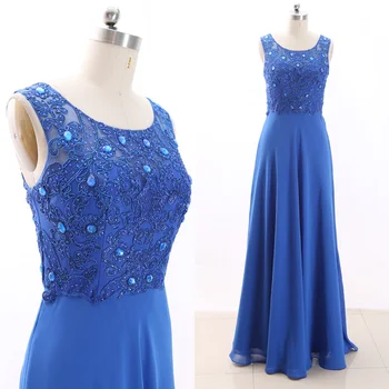 MACloth Blue A-Line Scoop Neck Floor-Length Long Embroidery Tulle Prom Dresses Dress S 266340 Clearance
MACloth Blue A-Line Scoop Neck Floor-Length Long Embroidery Tulle Prom Dresses Dress S 266340 Clearance