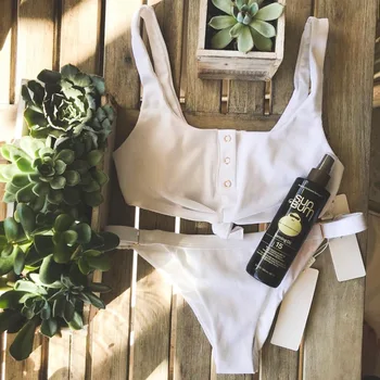 2018 new solid sexy backless crochet bikini European and American durable high elasticity cute bikinis
2018 new solid sexy backless crochet bikini European and American durable high elasticity cute bikinis